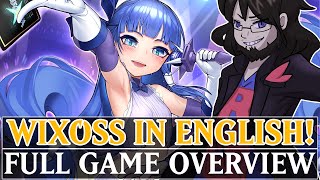 ENGLISH WIXOSS! What Is Wixoss TCG? Full Game Overview + Starter Decks and Booster Box Opening!