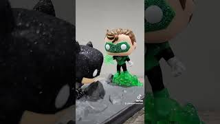 CUSTOM GLITTER FUNKO POP GREEN LANTERN AND BATMAN 271 COMIC MOMENTS