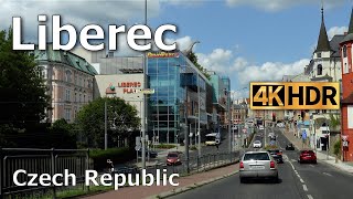 Driving Tour | Liberec | 4K HDR