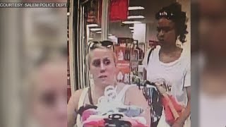 Accused shoplifters leave TJ Maxx, hit bicyclist