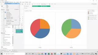 Tableau Tutorial BI- Sunburst Pie Charts