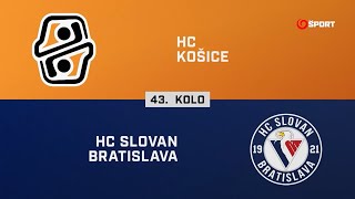 HC Košice - HC Slovan Bratislava 3:2 sn