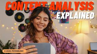 Content Analysis EXPLAINED: What Psychologists KNOW From Your INSTAGRAM | AQA A-Level Psychology