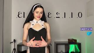 The nun showed off her revealing outfits