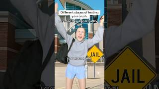 The different stages of texting your crush #pov #comedy #relatable #skit
