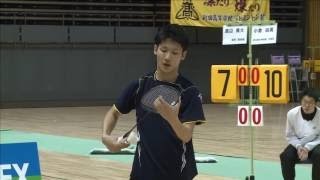 小倉由嵩(東大阪大学柏原) vs 小林大吾(富岡)　全国高校選抜2015 男子団体決勝S２