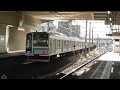 相模線205系500番台廃車回送 ef64 1030 205系r8 r13編成 jr中央線豊田駅通過