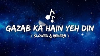 GAZAB KA HAIN YEH DIN : SANAM RE ( Slowed & Reverb ) || Arijit Singh || Amaal Mallik || CHILL VIBES