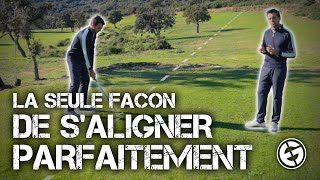 La seule façon de s'aligner | Cours de Golf - Niveau Débutant | ECOLE GOLF