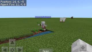 Minecraft: Edu edition agent farming code
