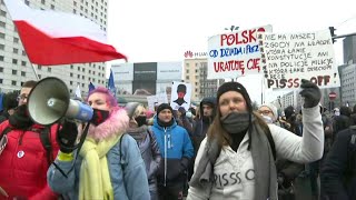 Poland: Anti-government protests for the anniversary of communist-era martial law crackdown | AFP