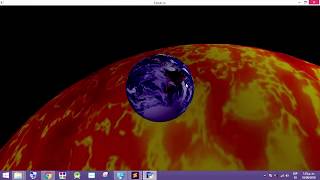EARTH, MOON AND SUN (PYTHON)