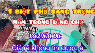 Biệt phủ đẹp trong lòng chợ,không tin được giá này khách ạ,gọi em liền nhé cơ hội có 1 không 2