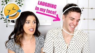 I DID MY MAKEUP HORRIBLY TO SEE HOW MY HUSBAND WOULD REACT!!! | Shenae Grimes Be