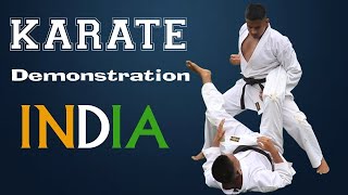 Karate Training - Demonstration - in India