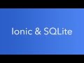 Ionic & SQLite