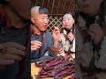 今天给小姨子做个牛肉干吃 草原美食 牛肉干 牧区生活 2024新农人计划 巴达拉小辫子