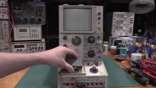 Tektronix 577 Adjustment Check-in and Demo