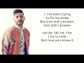 Jon Bellion - All Time Low (Lyrics Video)