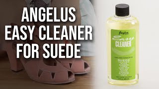 Shoe Care - How to Use Angelus Easy Cleaner For Suede Leather