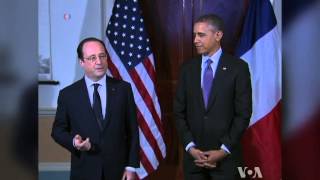 French President Visits With Obama At Jefferson's Monticello