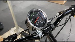 Old School Style Bike Speedometer Motorized Bike