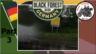 🏍Riding through the Black Forest - Part 3 - 4K with Map Overlays