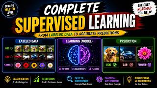 Supervised Learning Full Course with Python | Complete Machine Learning Course | AIML