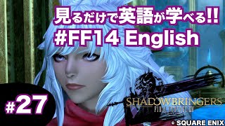 【FF14漆黒で英語学習!!】大罪喰い討伐の作戦を考えようと思った矢先にホルミンスターが罪喰いに襲われていると連絡を受ける回