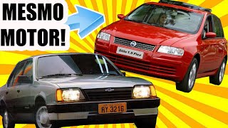 CARROS que tem o MESMO MOTOR e você não sabia!