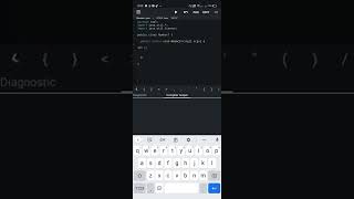 Create a program USING Java N-IDE mobile application to print Integer entered