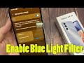 How to Activate Eye Comfort Mode on SAMSUNG Galaxy A14 - Enable Blue Light Filter