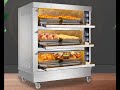 Bakery equipment 3 deck 6 trays 2 deck 4 trays baking oven