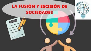 LA FUSIÓN Y ESCISIÓN DE SOCIEDADES