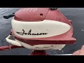 1958 johnson sea horse 3hp jw 14 antique outboard aomci