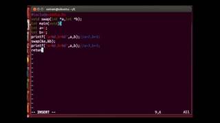 Program for returning multiple values in C language