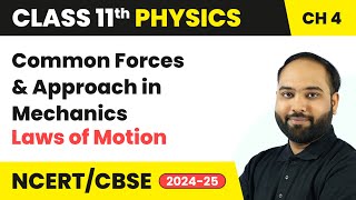 Common Forces & Approach in Mechanics - Laws of Motion | Class 11 Physics Chapter 4 | CBSE 2024-25