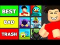 The Best YOUTUBER Tier List For Toilet Tower Defense!