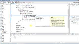 14 Advanced Java Multi threading Part 14 Interrupting Threads