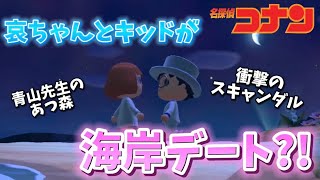 【名探偵コナン】哀ちゃんと怪盗キッドが禁断の海岸デート?!どういうこと?!【青山剛昌】