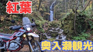 紅葉は今が見頃！バイクで奥入瀬渓流観光🛵