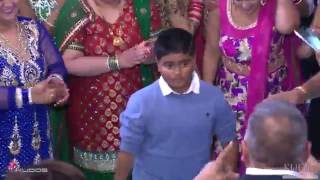Kid vs Adult in Punjabi Wedding Dance-off!