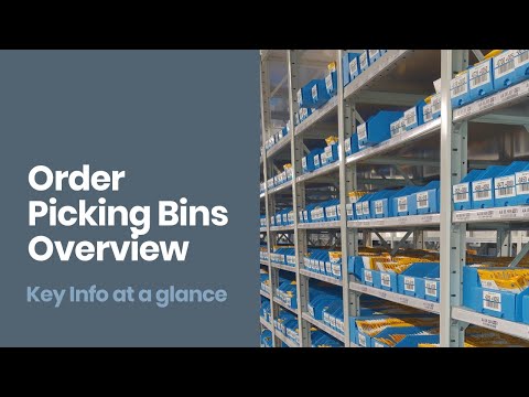 Picking Bins [Quick Guide]: Improve Warehouse Storage and Ecommerce Fulfillment