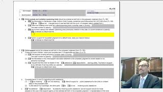 FL-170 - Declaration for Default or Uncontested Dissolution