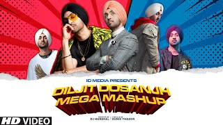 Diljit Dosanjh Mega Mashup | Latest Punjabi Songs 2020 | IDMedia