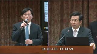 2017.04.10 立法院第9屆第3會期教育及文化委員會第11次全體委員會議 黃國昌