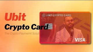 NEW UBIT CRYPTO CARD | Makes Crypto Payment Simple For Shopping | And Subscription worldwide