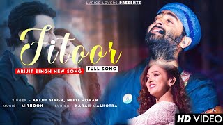 Fitoor song | Shamshera | Ranbir Kapoor, vaani Kapoor | Arijit Singh ,Neeti Mohan | full hd song