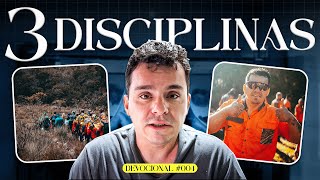 3 DISCIPLINAS ESPIRITUAIS QUE VOU APLICAR NA MINHA VIDA!