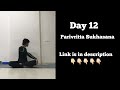 day 12 of 30 days yoga for beginners yoga at home 30 days yoga challenge